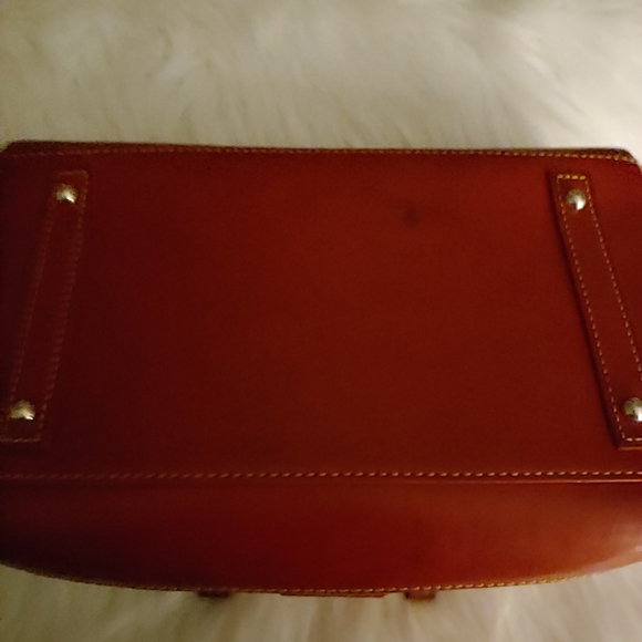 Dooney & Bourke Croc Leather Satchel Bag - Picture 9 of 10